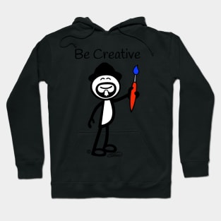 GG Artist Stick Figure “Be Creative” Hoodie